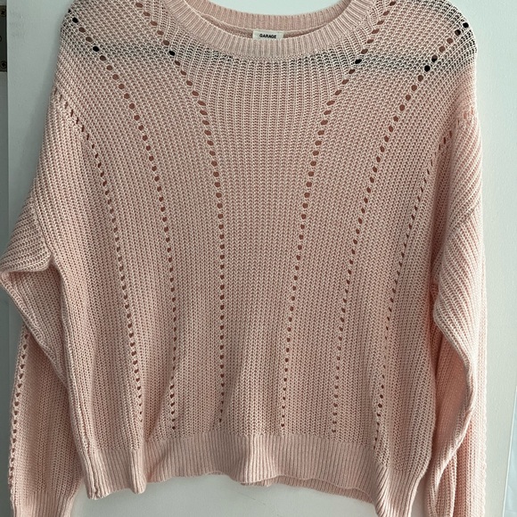 Garage Light Pink XS Sweater - Picture 3 of 4